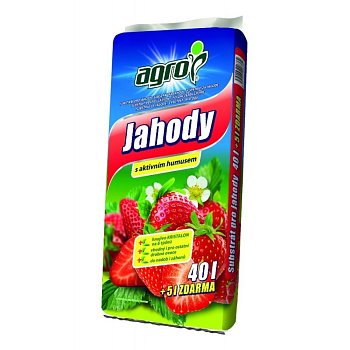 Agro Substrát pro jahody 40 L + 5 L