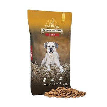 Energys Premium Senior & Light All breeds Beef - Senior Hovězí 12 kg