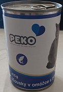 Výprodej - Konzerva PEKO pro kočky ryba 415g
