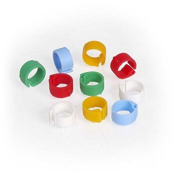 Krmné směsi Kvídera Holubí kroužky 9x5 mm tm. modrá