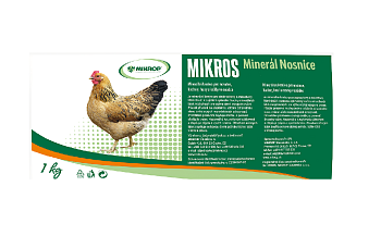 Mikros minerál nosnice - DN 1 kg - minerály pro nosnice