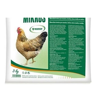 Mikros nosnice VDN 3 kg (vitamíny a minerály pro nosnice)