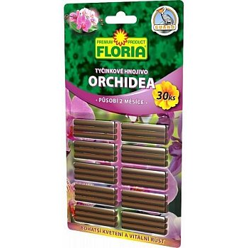 Výprodej - Floria Tyčinkové hnojivo pro orchideje 30 ks