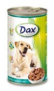 DAX Zvěřinová konzerva pro psy 1240 g