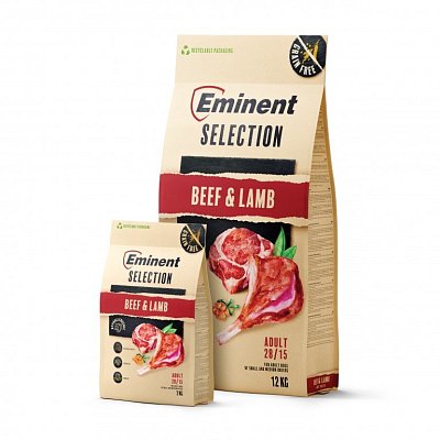 Eminent Selection Adult Beef & Lamb - Hovězí a Jehněčí 1 kg