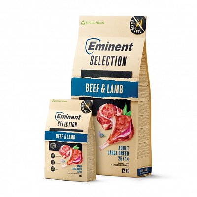 Eminent Selection Adult Lrge Breed Beef & Lamb - Hovězí a Jehněčí 1 kg
