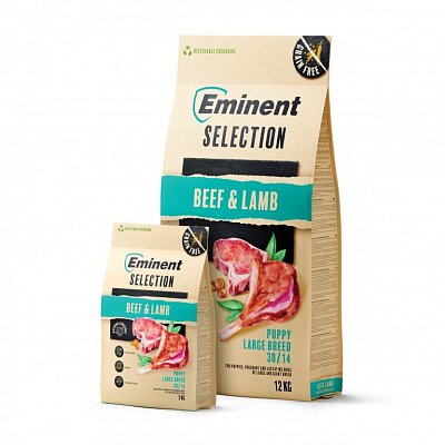 Eminent Selection Puppy Large Breed Beef & Lamb - Hovězí a Jehněčí 12 kg