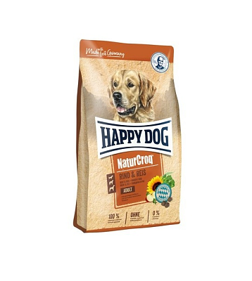 Happy Dog NaturCroq Rind & Reis (hovězí a rýže)