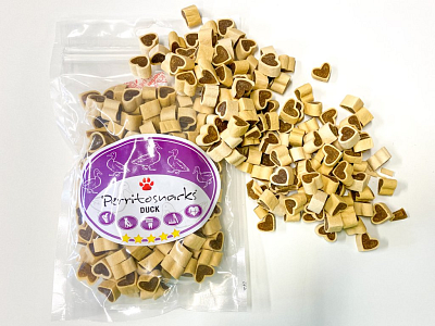Kachní srdíčka PEKO pro psy 70g