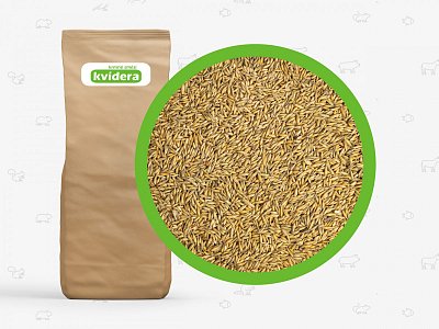 Krmné směsi Kvídera Oves žlutý 25 Kg