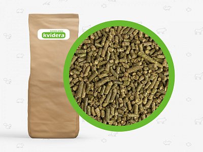 Krmné směsi Kvídera Vojtěška 25 Kg