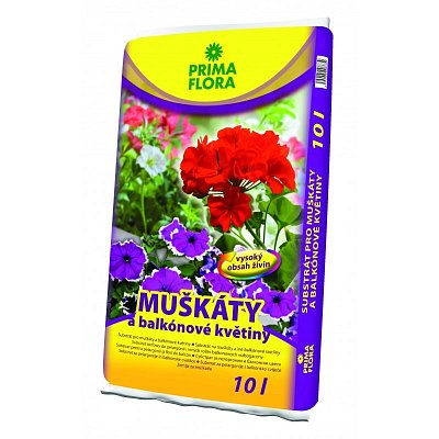PF Substrát pro muškáty 10 L