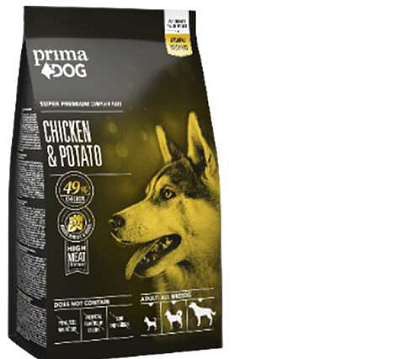 PrimaDog Adult All Breeds Chicken & Potato (kuře brambor)