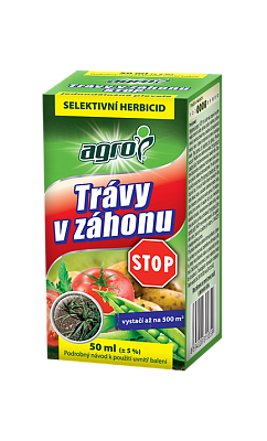 Trávy v záhonu STOP 50 ml