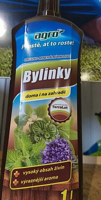 Výprodej AGRO OM Kap. hn. bylinky 1 l výprodej