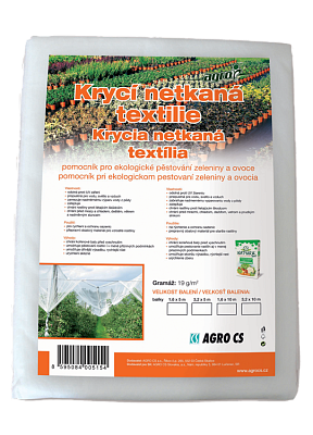 AGRO Krycí netkaná textilie bílá 1,6 x 10 m Juta