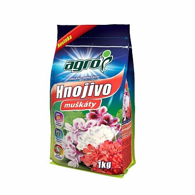 Výprodej - Agro OM Hnojivo muškáty 1 kg 