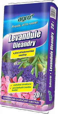 Agro Substrát levandule a oleandry 20 l