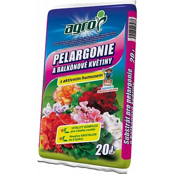Agro Substrát pro muškáty 20 L