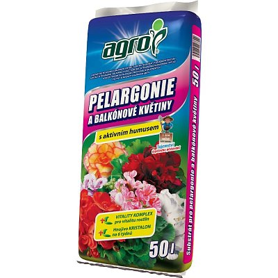 Agro Substrát pro muškáty 50 L