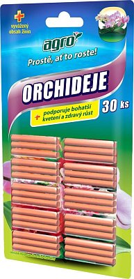 Agro Tyčinkové hnojivo pro orchideje 30 ks