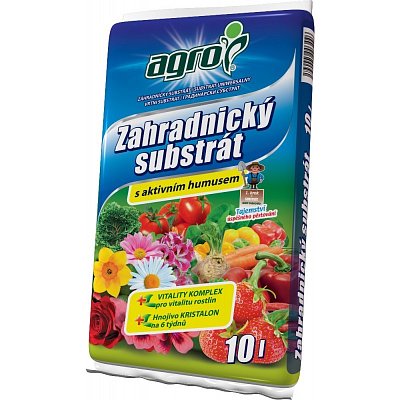 Agro Zahradnický substrát 10 L