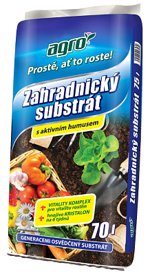 AGRO zahradnický substrát 70l