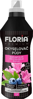 Floria Okyselovač půdy a hnojivo na azalky a rododendrony 1L