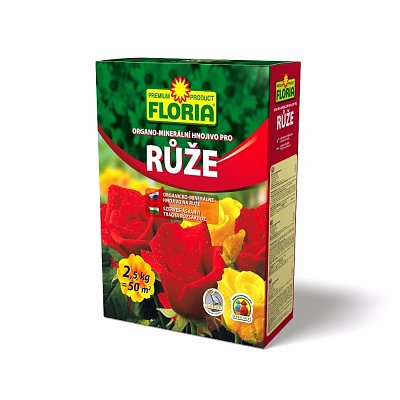 Floria OM hnojivo pro růže 2,5 kg