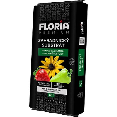 Floria Zahradnický substrát 40 L