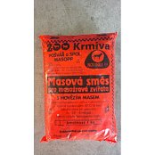 Krmné maso hovězí mražené 1 kg