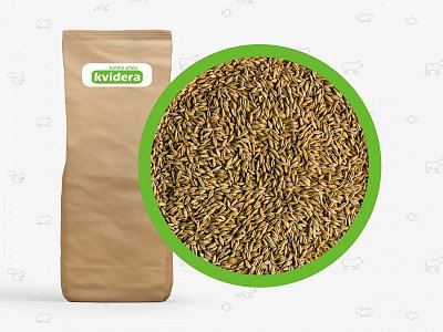 Krmné směsi Kvídera Ječmen pro zvířata 1 Kg