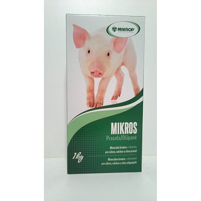 Mikros prasata - VPV 1 kg - vitamíny a minerály pro prasata
