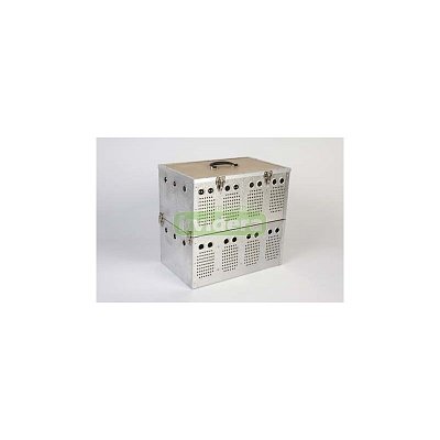 Přepravní koš - hliníkový na 8 holubů