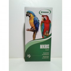 Mikros Exot - VGE 1kg - vitamíny s gritem pro papoušky č.1
