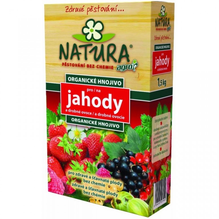 Natura Přírodní hnojivo pro jahody a drobné ovoce 1,5 kg