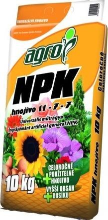 Agro NPK pytel 10 kg