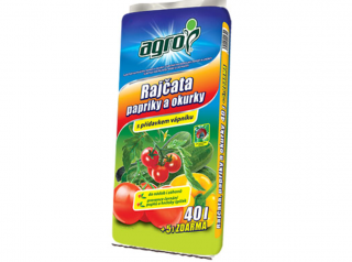 AGRO Sub.rajčata,papriky a okurky 40+5 l