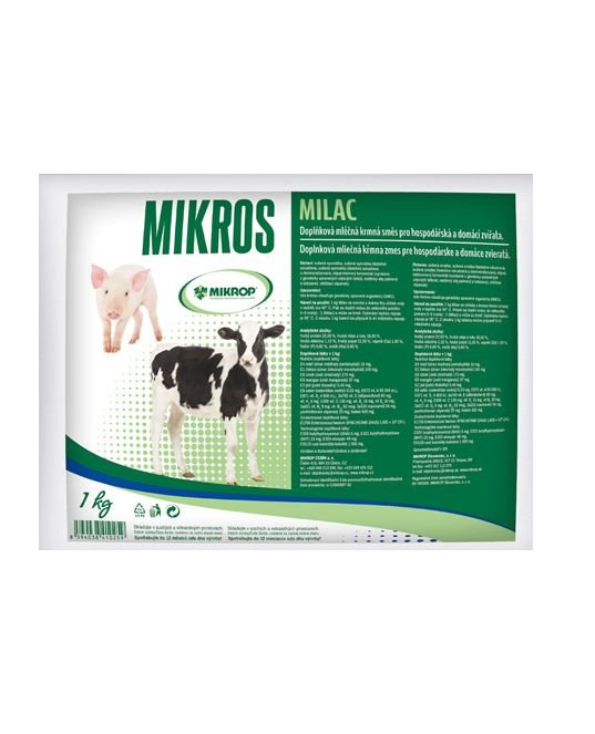 Mikros Milac 1 kg ( sušené mléko )