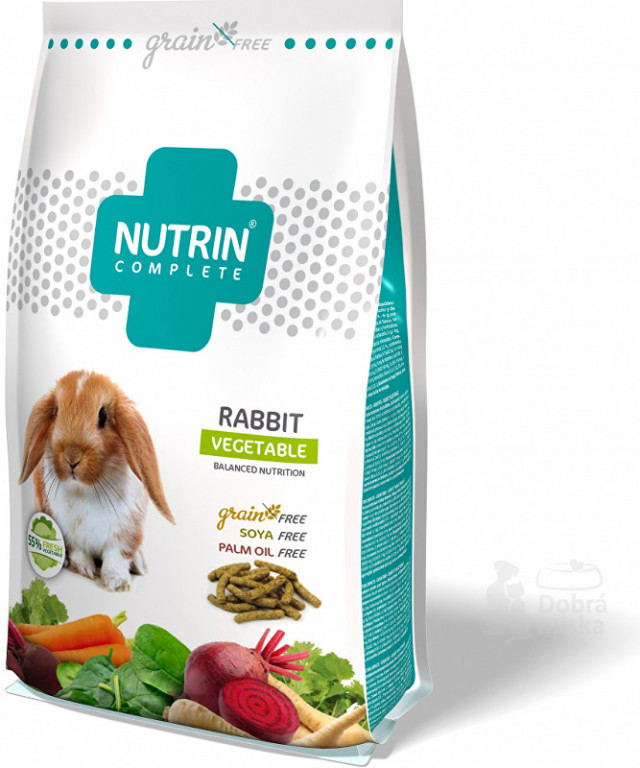 NUTRIN Complete králík vegetable GF 400g